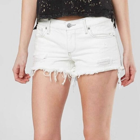Lucky Brand Pants - Lucky Brand The Cut off White Jean Shorts size 2